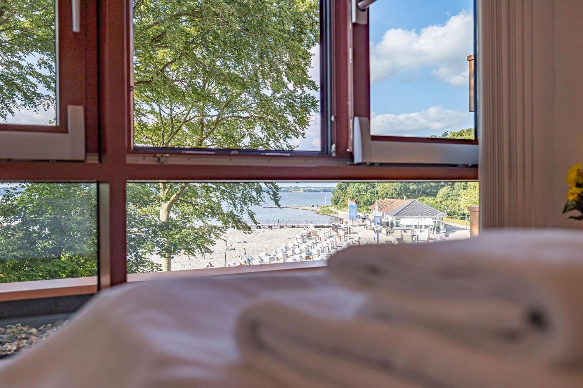 Fewo1846 Intermar - Leichte Brise - Modernes Studioapartment Mit Meerblick グリュックスブルク エクステリア 写真
